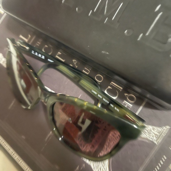 L.A.M.B. Green Cat-Eye Glasses - Picture 1 of 2